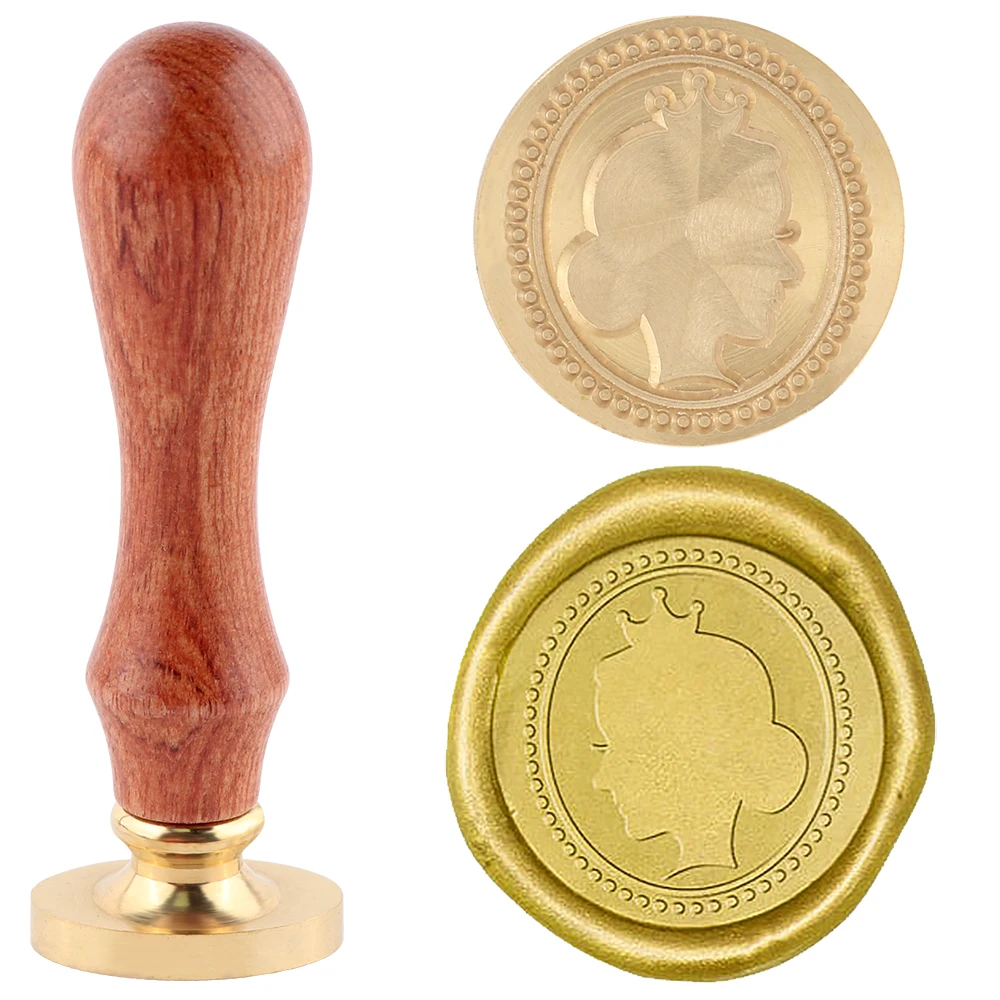 왁스 실링 스탬프 세트 1개 탈착식 원형 황동 스탬프  - Wax Seal Stamp Set 리뷰 및 가격