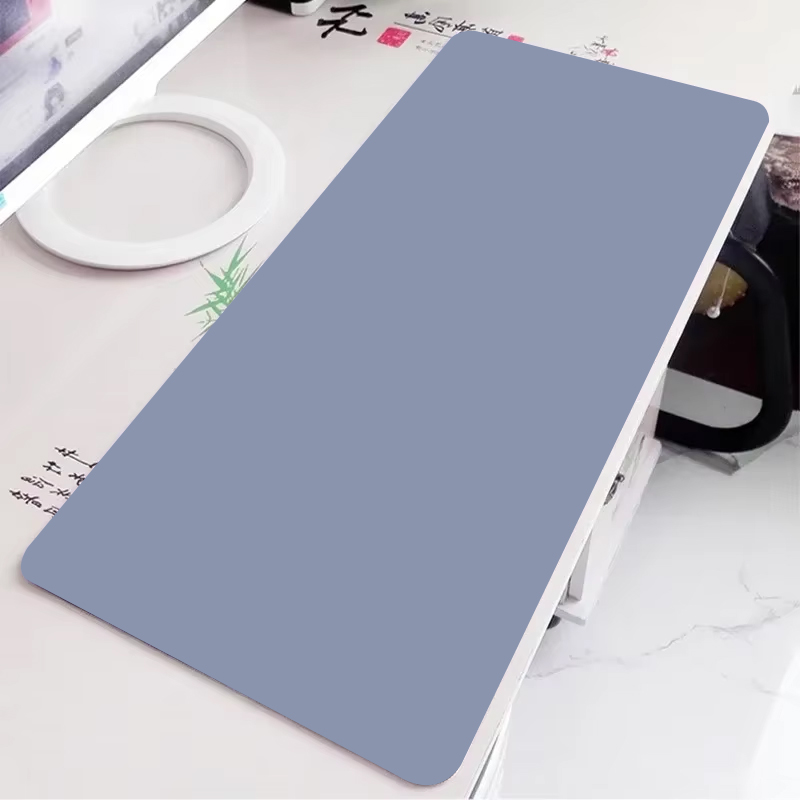 단색 녹색 게임용 마우스 패드 대형 단순 게임용 키보드 - Leather Desk Pad 리뷰 및 가격