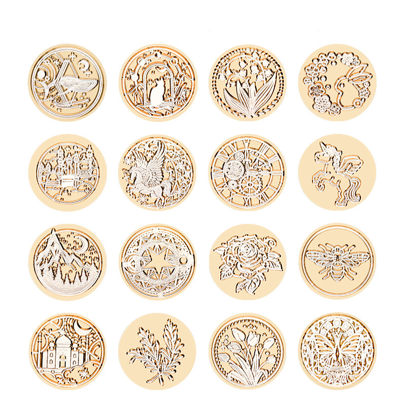 별하늘 연꽃 무늬 왁스 씰 스탬프 레트로 실링 왁스 스 - Wax Seal Stamp Set 리뷰 및 가격