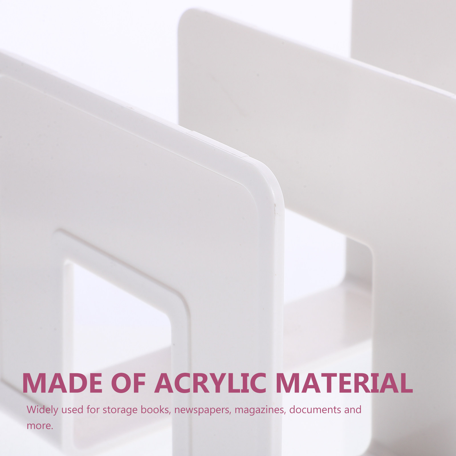 투명 아크릴 소재의 책, 파일, 잡지, 문서 등을 정리 - Magazine Holder Rack 리뷰 및 가격